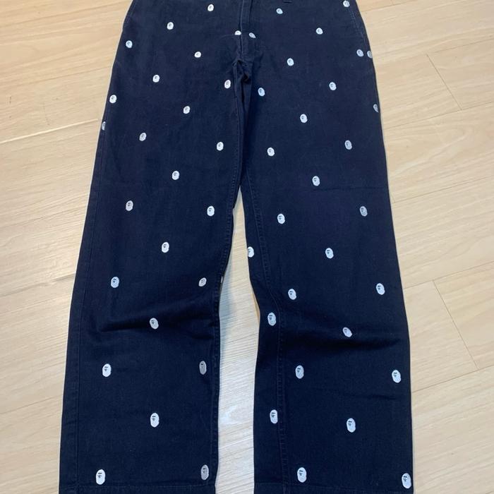 BAPE BORDIR HEAD PANTS KERENN
