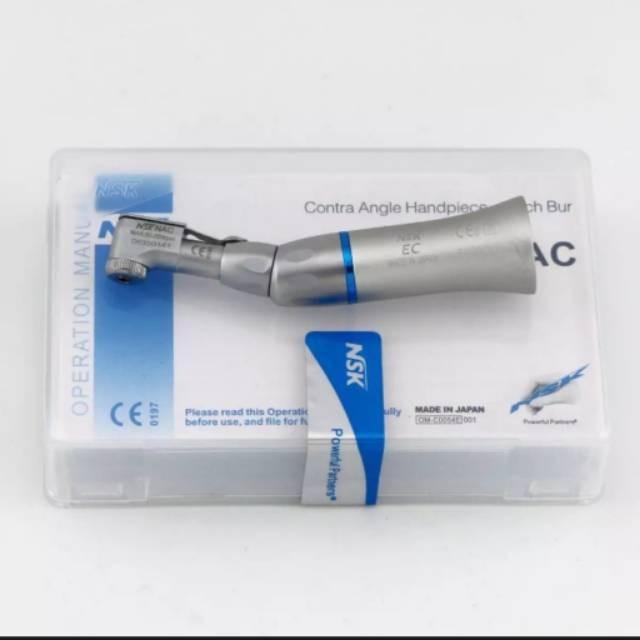 Handpiece Contra Angle Low Speed Latch Push Button E-type NSK