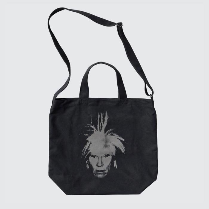 Tas Jinjing 2Way Kaws + Warhol Uniqlo Original Tote Wanita