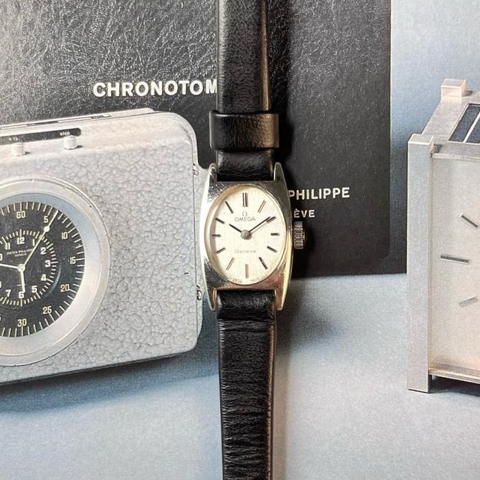 Jam tangan Omega Geneve, Manual Winding Movement, Ladies Classic Watch
