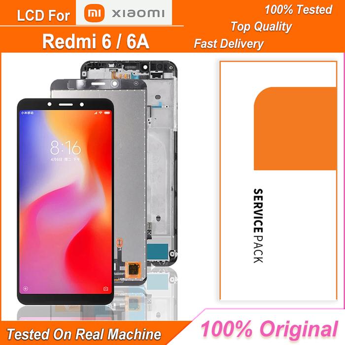 Original 5.45" LCD Display For XIAOMI Redmi 6 LCD Touch Screen