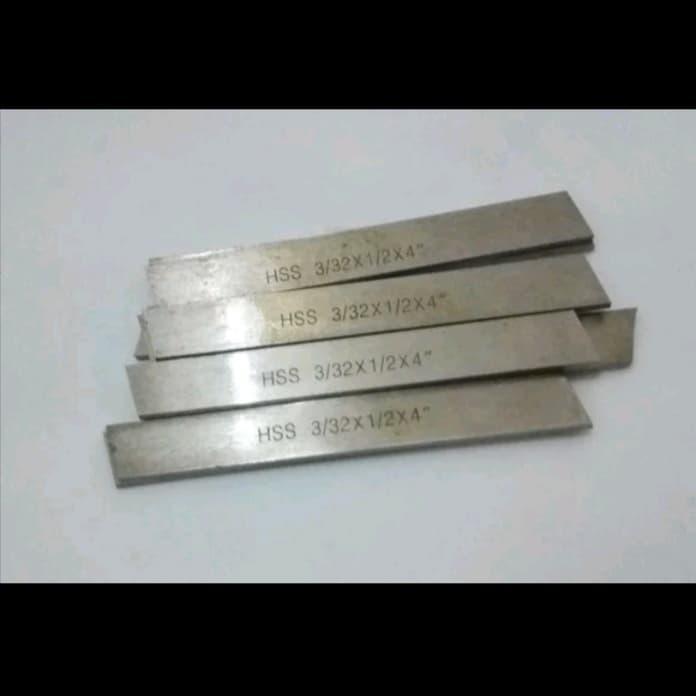 (FE)HSS Pisau Potong Mata Pahat Bubut HSS Rectangular Flat Cut Off Bla
