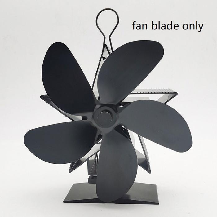 Brand New Home Fireplace Fan Blade Wood Stove Fan 18cm 1pcs 5-blade