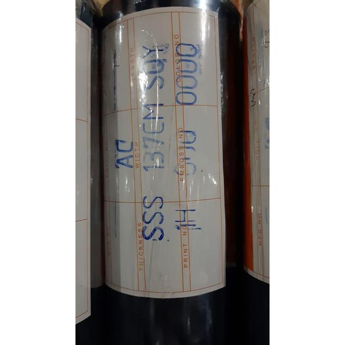 Plastik Mika Lemas transparan bening Tebal 0,09 mm (1 ROLL)