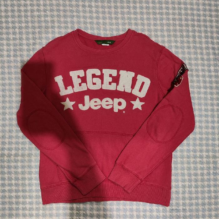 crewneck jeep legend size M bordir towel