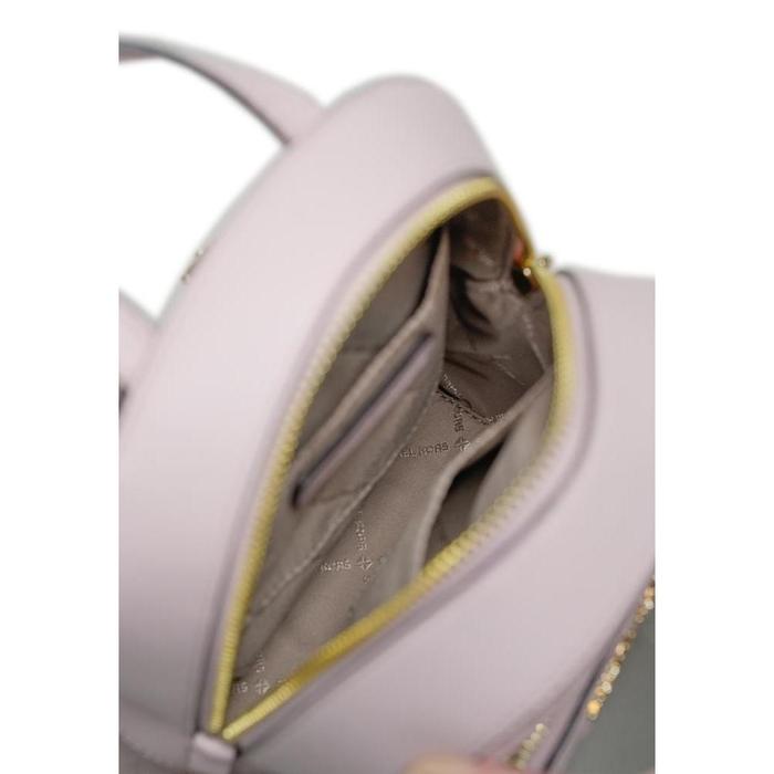MICHAEL KORS JAYCEE MINI PEBBLED LEATHER BACKPACK POWDER BLUSH