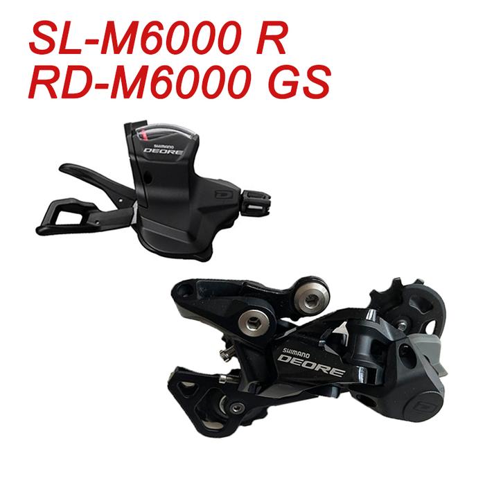 SM DEORE M6000 10v 10-speed SL-M6000 Shifter RD-M6000 Rear Derailleur