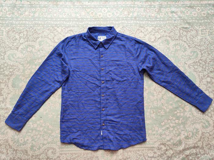Kemeja Flanel Outdoor Marmot Mountain Works Fairfax Novelty Lighweight Blue