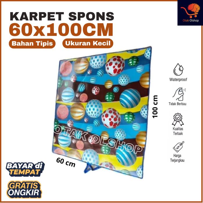 TERMURAH KARPET SPON MINI - Karpet spon sajadah / tikar eva karpet sajadah / tikar piknik Motif Musl