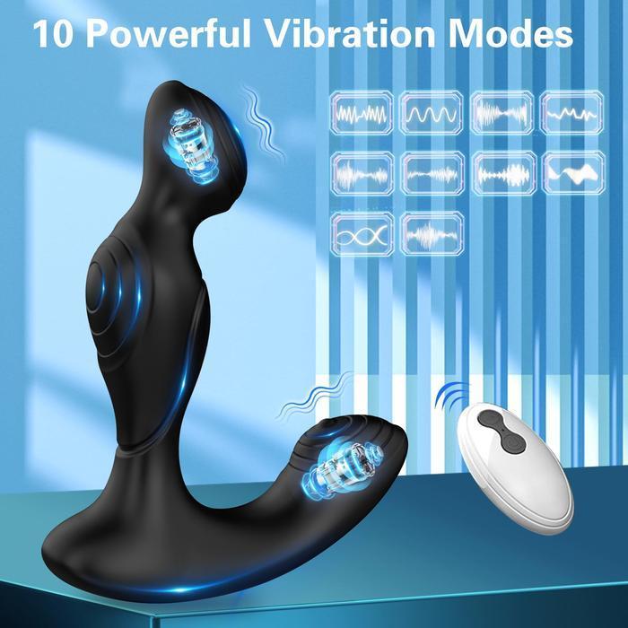 BAJU LENGAN PANJANG TERLARIS || Promo Pria Prostate Massager Anal Butt Plug With APP Remote Control 