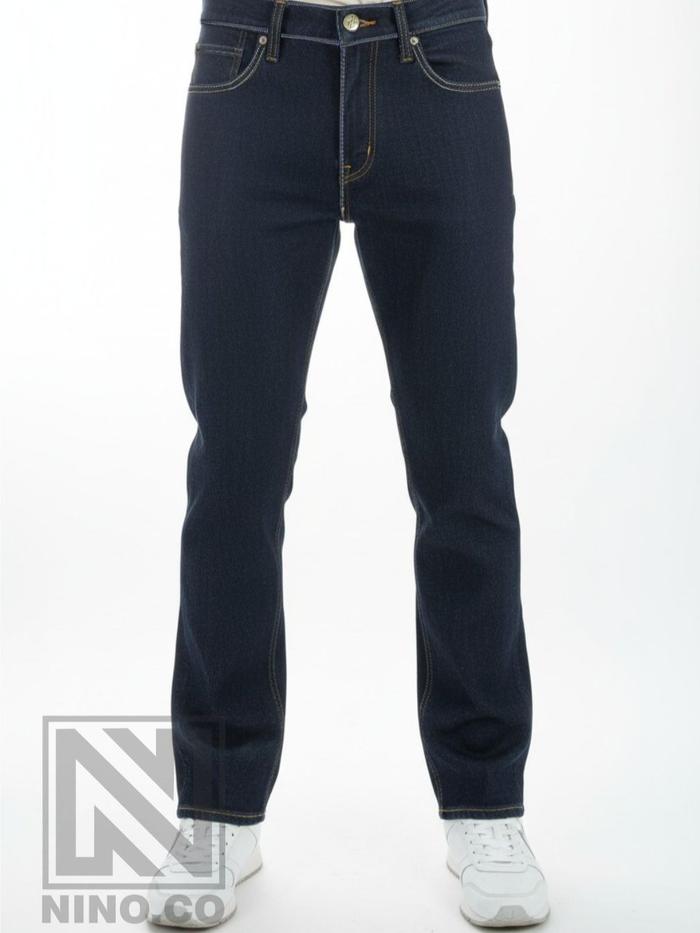 NINO.CO HUMMING Blue Stretch Denim Celana Jeans Pria Slim Fit – Urban Style Basic Wash YKK Zipper