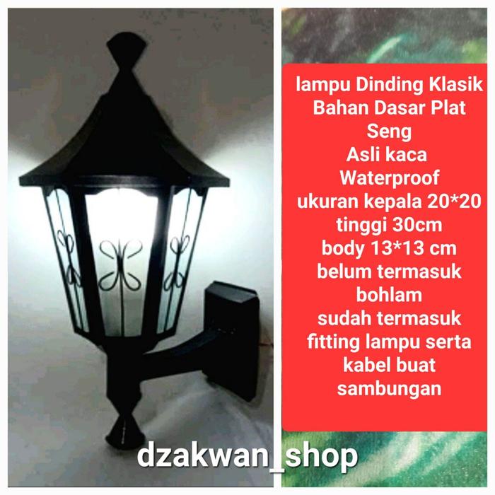 Lampu Tempel Dinding Klasik lampu tempel dinding tembok LED