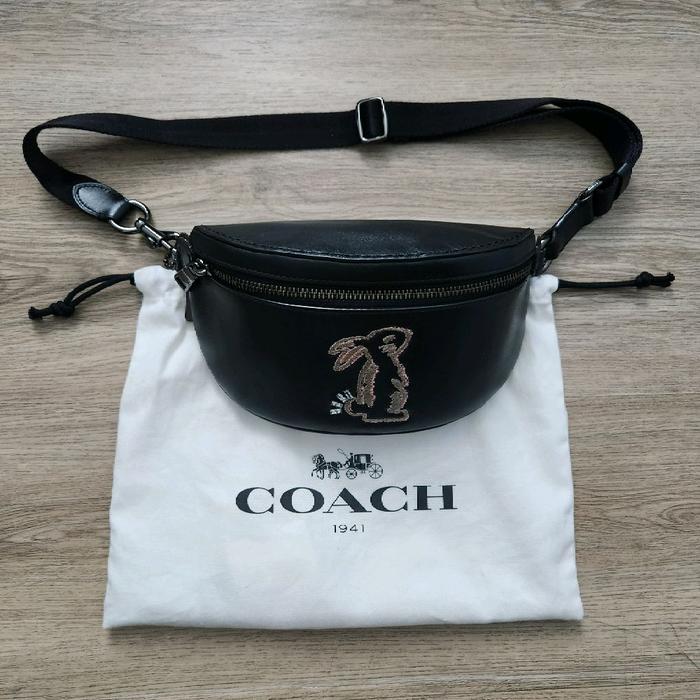 Coach x Selena Gomez Belt Bag With Bunny