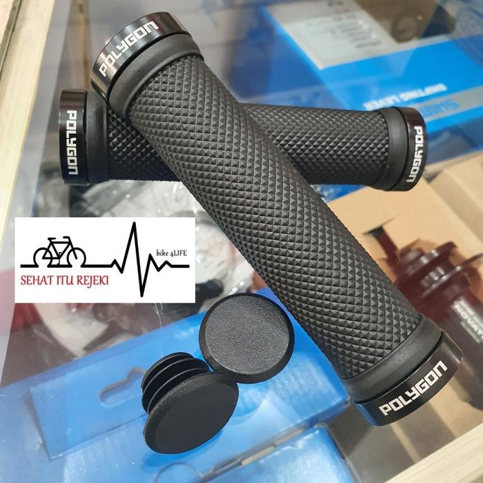 HANDLE GRIP SEPEDA POLYGON / CYCLISTE SPORT DUAL LOCK DISKON
