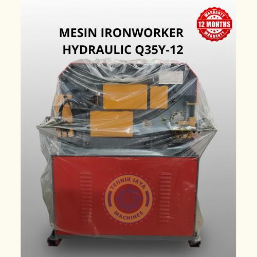 MESIN IRONWORKER HYDRAULIC TYPE Q35Y-12