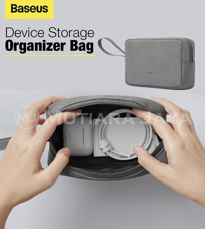 BASEUS Storage Bag Organizer Pouch Gadget Tas Tangan Travel