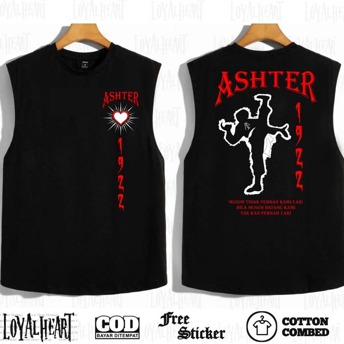 Loyal Heart Singlet Ashter Kaos Psht Kaos Singlet Psht Ashter Singlet Ashter Combed 24s Free Stiker