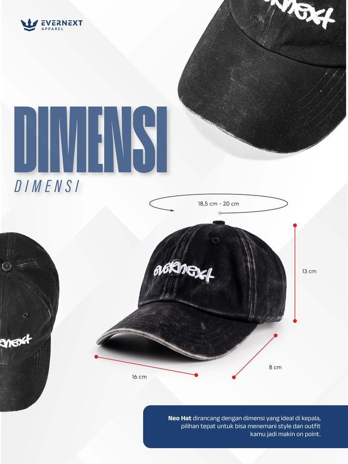 Eiger - EVERNEXT - Topi Polos Neo Hat Topi Baseball Pria Topi Snapback Pria Topi Distro