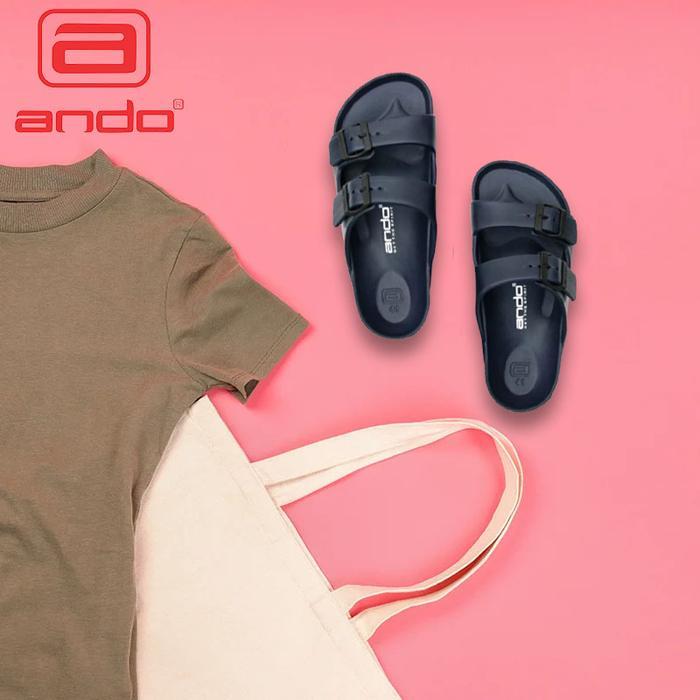Sandal Selop Ando Original/ Sandal Cowok Selop Ando Sultan / ando sultan