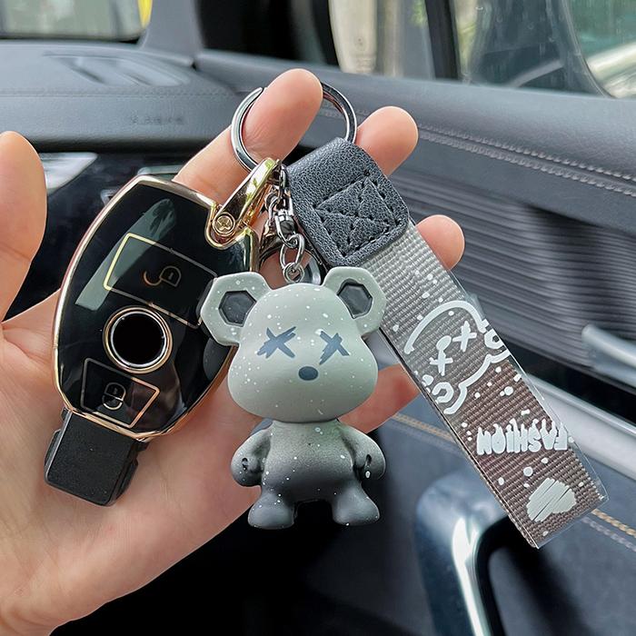 TPU Car Remote Key Cover Case Shell Fob For Mercedes Benz W203 W176