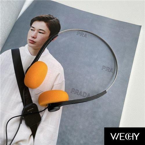 Ins New Underwire Headphone Music Mp3 Walkman Retro Feelings Portable