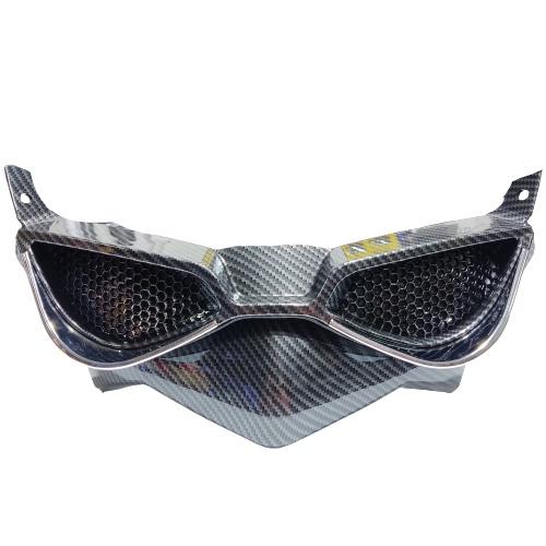 Winglet Plastik ABS NMAX New 2020 Twotone Carbon Chrome | Aksesoris Variasi Motor Wingled Depan All 