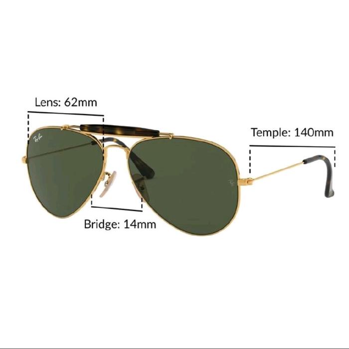KACAMATA ORIGINAL RB3029 OUTDOORSMAN II
