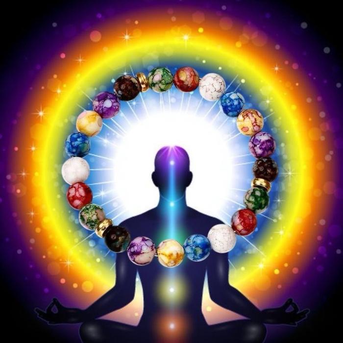 Gelang Aurora 7 Chakra Membuka Aura Menarik Energy Rejeki