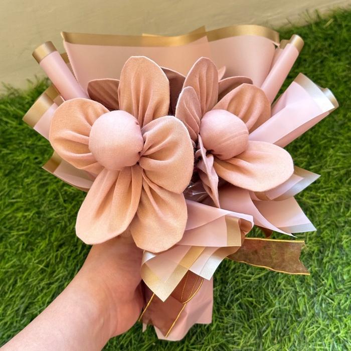 Buket Bunga Hijab Segiempat Paris Jadul / Buket Hijab Segiempat / Bukat Hijab Bunga / Buket Hijab Ha
