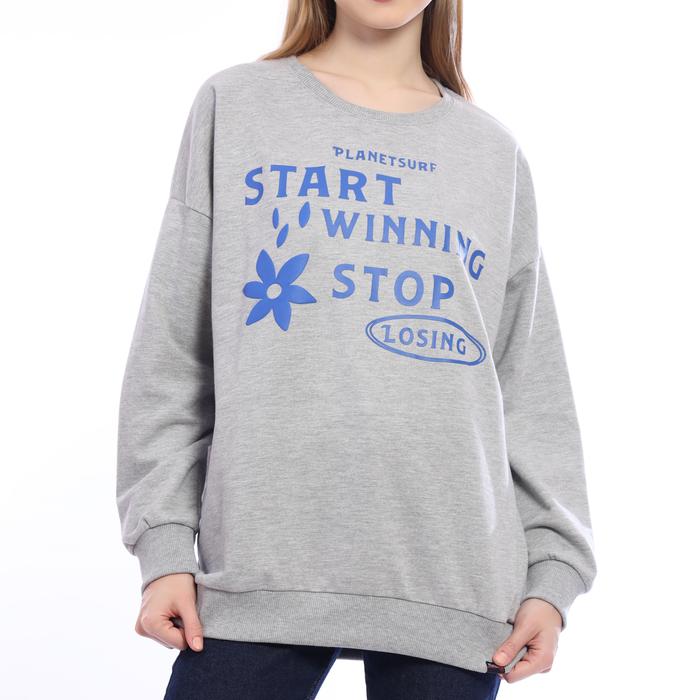Planet Surf Clothing Sweater Wanita Isabela Crewneck 223J Planet Surf