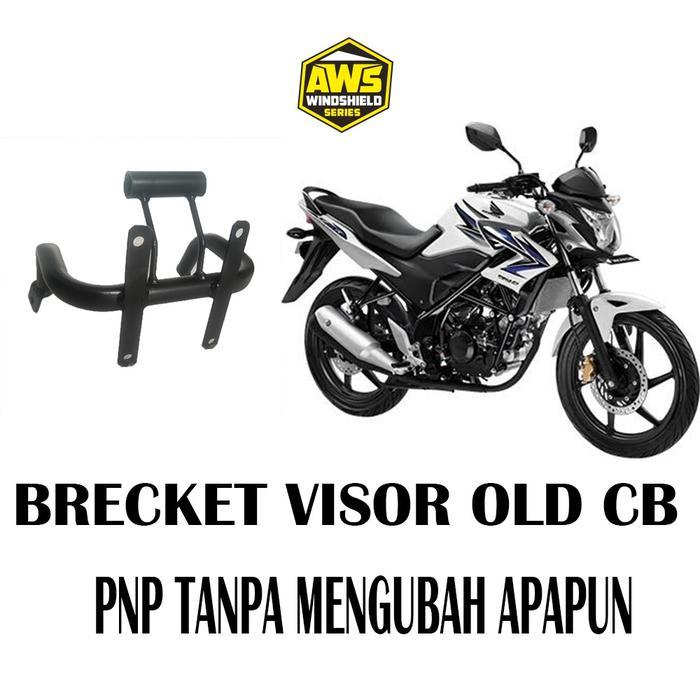 breket visor cb150r dan pangkon motor batangan lain bracket visor