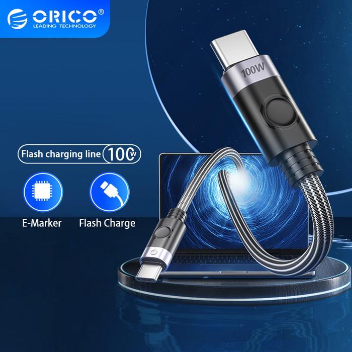 ORICO USB C To Type C Charging Cable Type C Data Cable PD100W  Fast