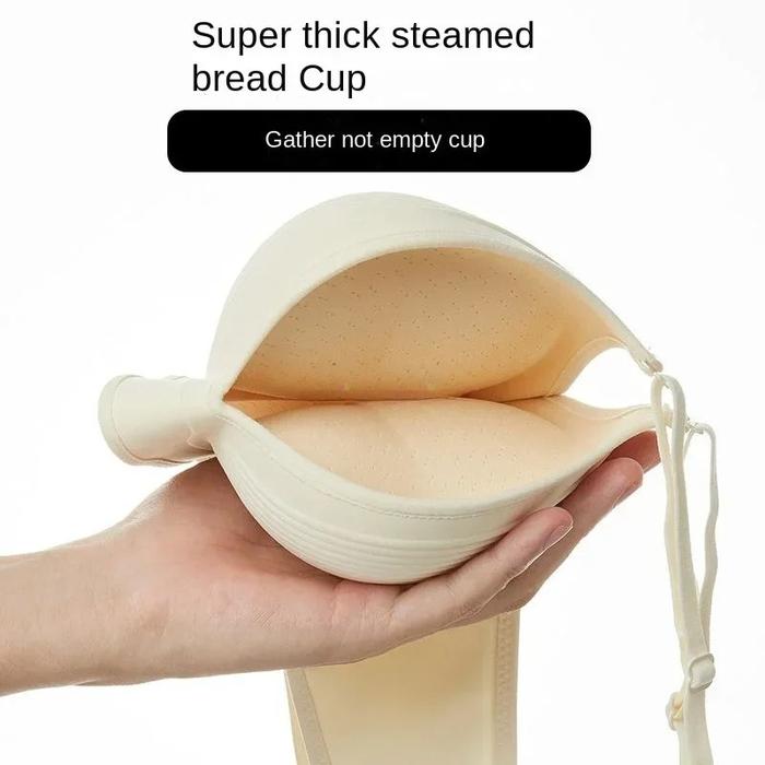 Natural Push Up Bra for Small Breasts Seamless Invisible Lingerie Ultra Thick 10cm Padding No Marks