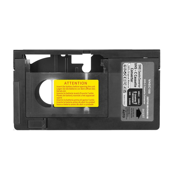 Super Deals VHS-C Cassette Adapter for JVC for RCA for Panasonic VHS-C SVHS VHS Cassette Adapter Not