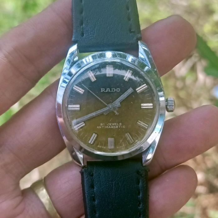 Jam Tangan Pria Vintage Rado Automatic