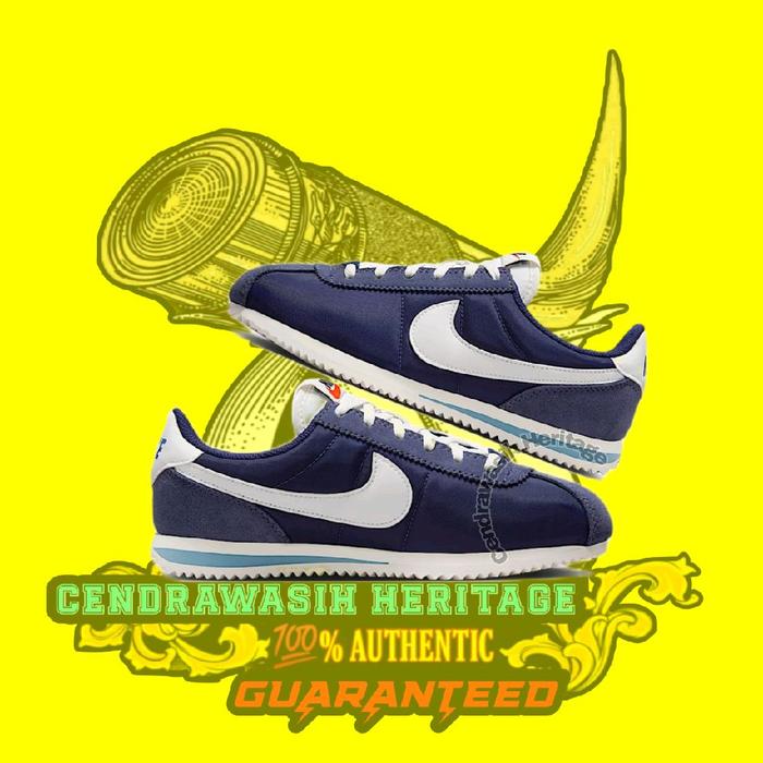 Nike Cortez Textile Grade School Midnight Navy Original