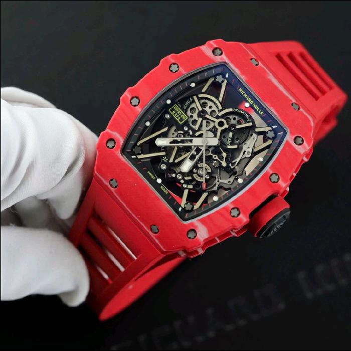 JAM TANGAN RM35-02 CARBON RED SWISS AUTOMATIC