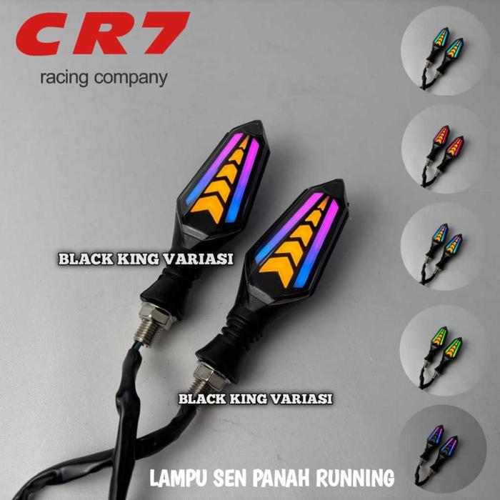 Lampu Sen Panah Running RGB Unievrsal Lampu Sein Running LED Xabre Vixion Tiger KLX CRF GSX Ninja Xa