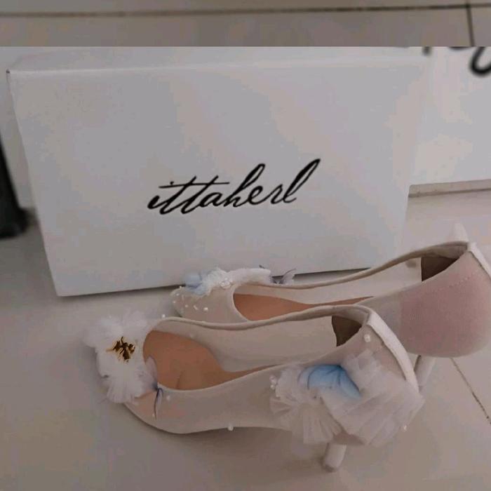 Preloved Ittaherl Katnis Marry Me Thin Heels 60mm Cloud