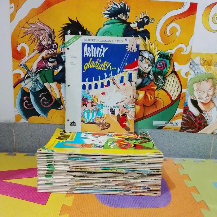 komik full set tamat kisah petualangan asterix lengkap 30 buku
