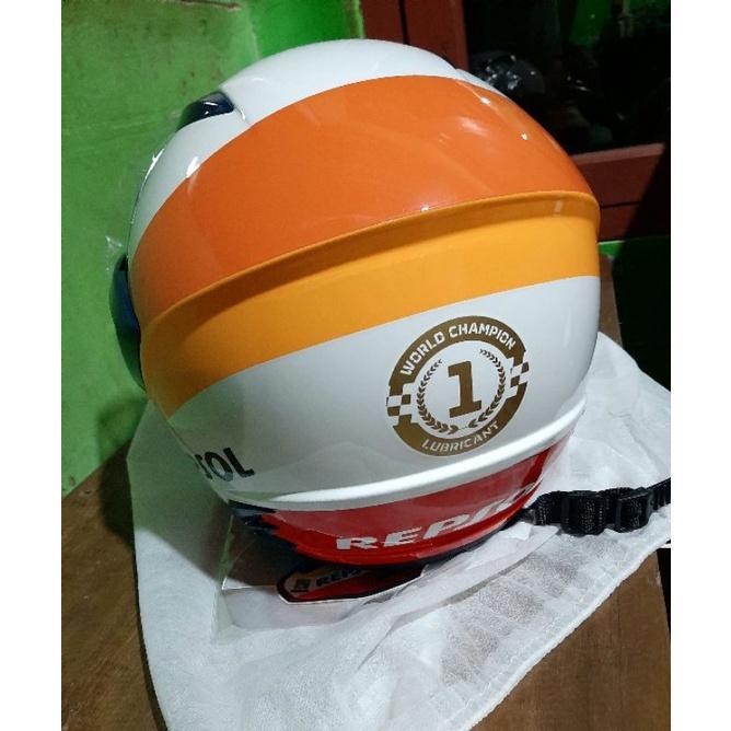 HEMAT HELM REPSOL SERIES MXR ORIGINAL All SIZE ASIA