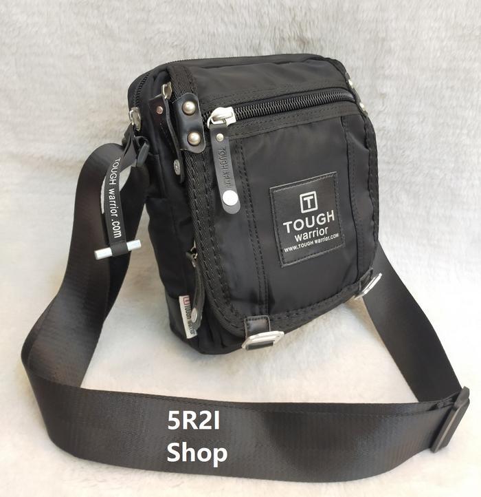 Unisex Tough Warrior 6107 Sling Bag Waist Bag Tas Selempang Tough Cowo Pria