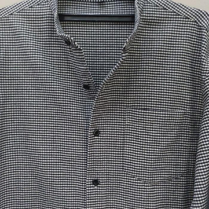 Kemeja Sanghai Muji Flanel size L