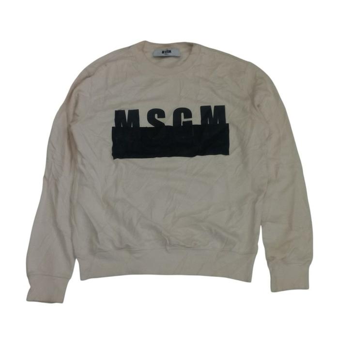 Crewnek MSGM Milano Cream