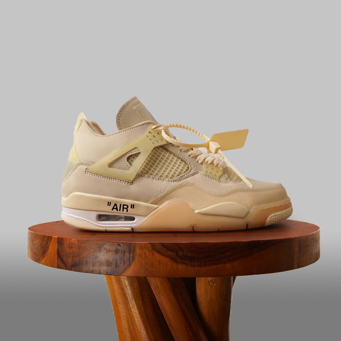 Sepatu Sneakers Wanita AIR JORDAN 4 RETRO OFF-WHITE SAIL - CV9388-100