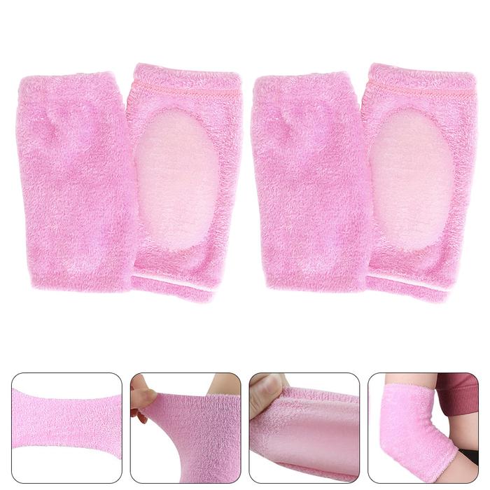 2 Pairs Girl Elbow Skin Gel Covers Sports Gel Elbow Pads Comfortable Gel Covers Skin Care Gel Elbow 
