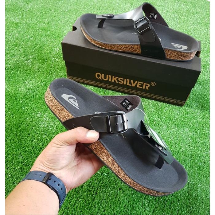 SANDAL KULIT KUIKSILVER PREMIUM 100%