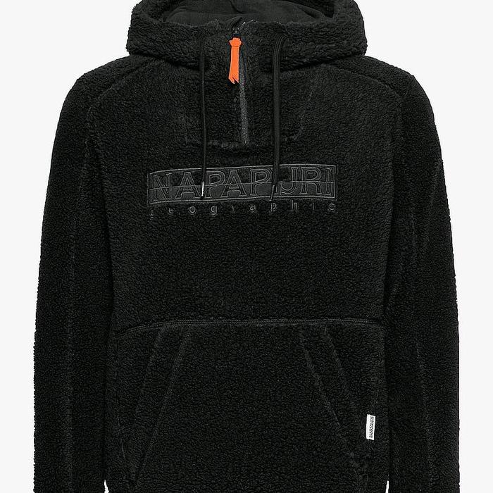 NAPAPIJRI TEIDE 3 HOODIE MEN'S BLACK JAKET GUNUNG HIKING WINTER TRAVELING ORIGINAL