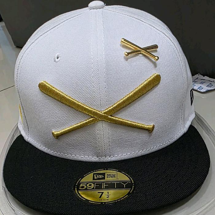 New Era JustFitteds Crossed Bats 59FIFTY Cap Flag Series Germany