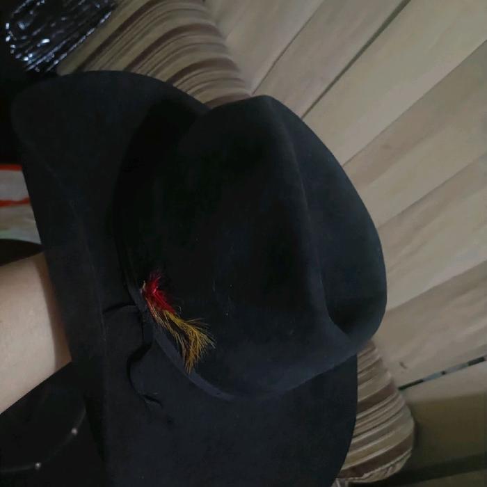 Topi Akubra Hat Hitam Style Vintage and stylish Size 58-59